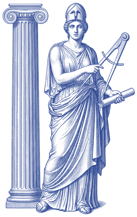 Athena Ergane, die Baumeisterin — Baurecht